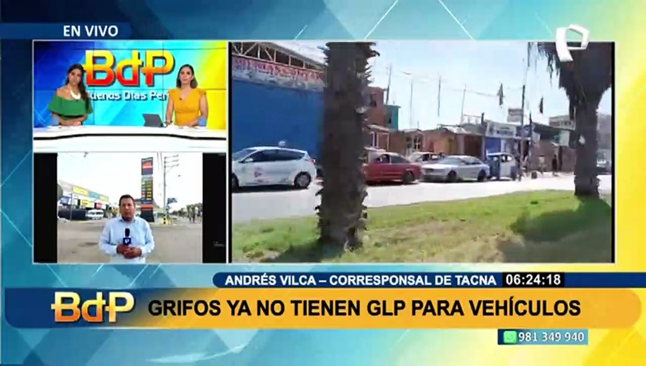 Tacna: Se reporta desabastecimiento de GLP y gas doméstico por bloqueo de carreteras