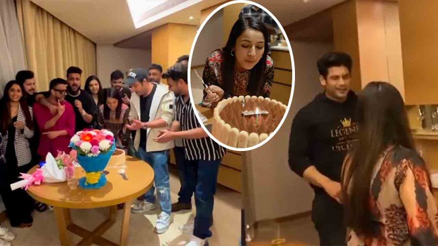Shehnaz Gill ने मनाया Birthday, Video देख Fans बोले-Siddharth Shukla के घर Celebrate कर रही Shehnaz!