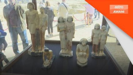 Mesir | Ahli arkeologi temui mumia bersalut emas