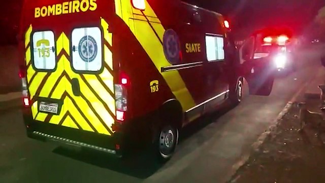 Suspeito de tentar invadir residência cai de cima do muro e fica ferido, no bairro Interlagos