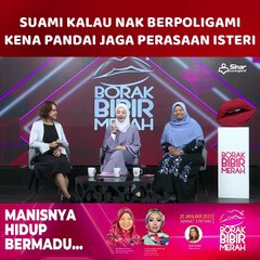 #SHORTS  Suami Kalau Nak Berpoligami Kena Pandai Jaga Perasaan Isteri