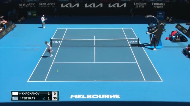 Tsitsipas overcomes Khachanov to reach maiden Australian Open final