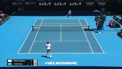 Tsitsipas overcomes Khachanov to reach maiden Australian Open final