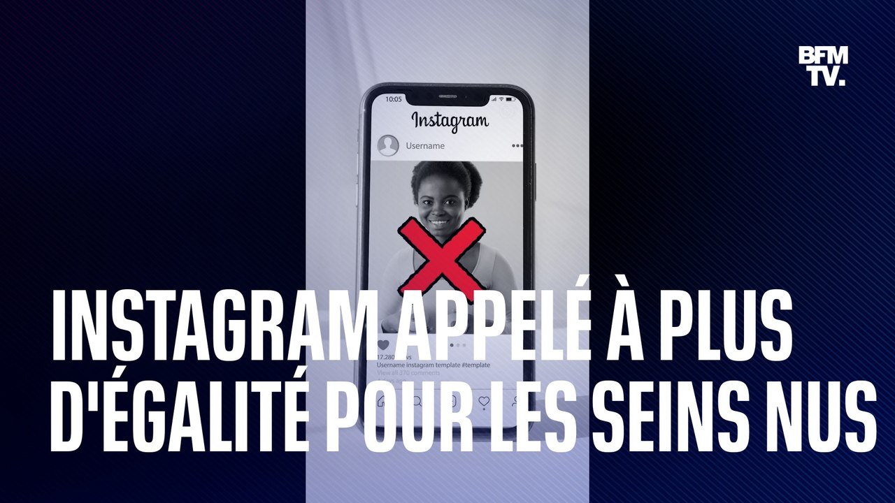 Instagram appelé à plus d'égalité pour les seins nus
