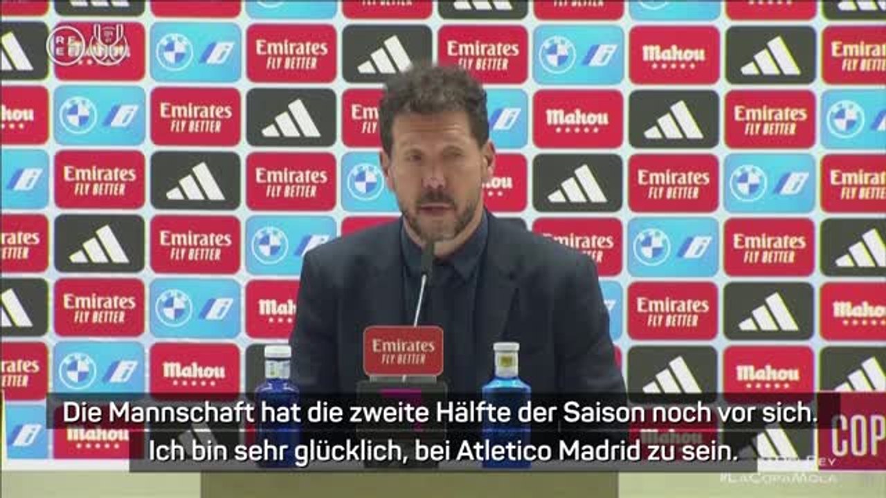 Simeone deutlich: Gebe '1000 Prozent für den Verein'