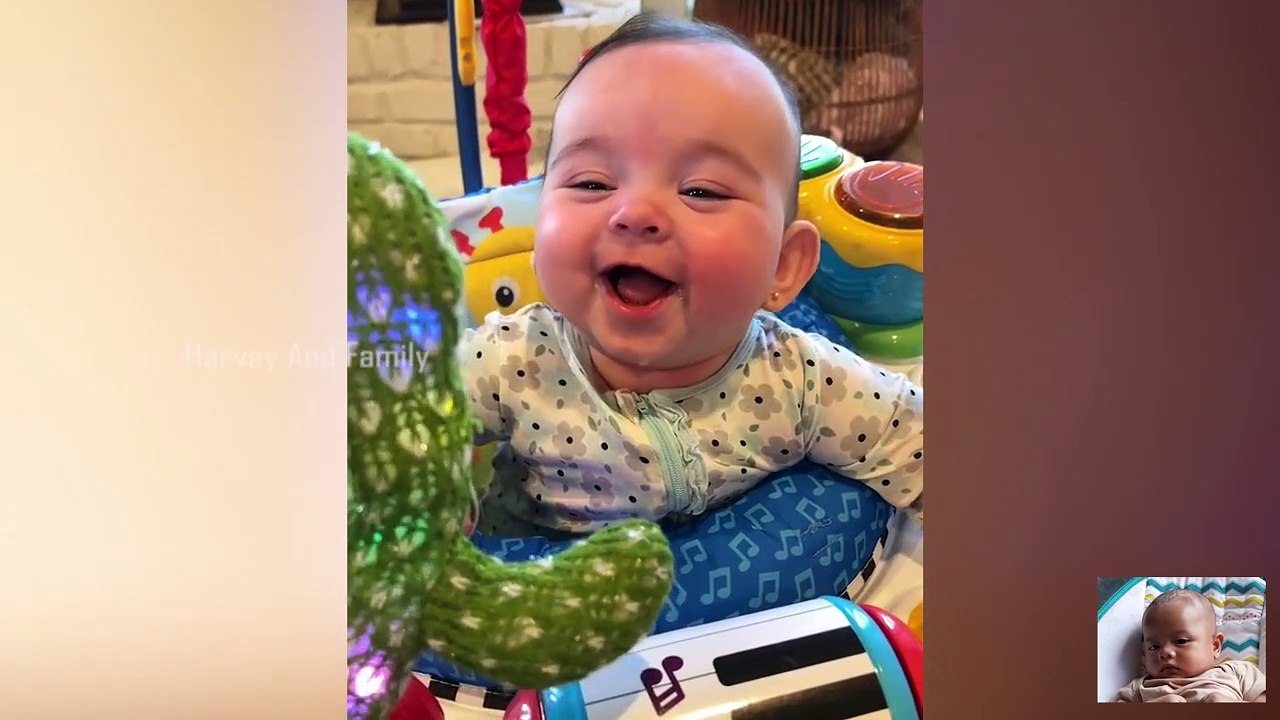 BEST SELECTION OF CUTE BABY VIDEOS ️ Funny Baby Reaction to TOYS ...