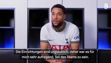 Danjuma: "Bin sehr froh, hier zu sein"