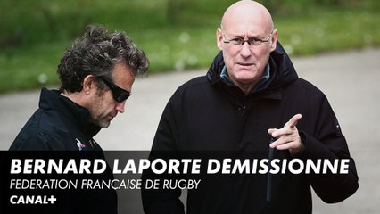 Bernard Laporte présente sa démission de la présidence de la FFR