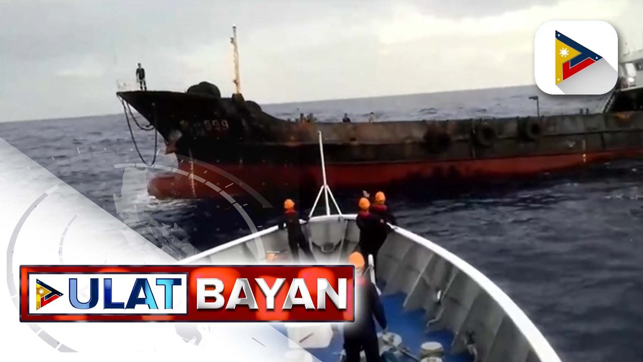 PCG, sinagip ang Chinese fishing vessel na nagka-aberya sa bahagi ng Eastern Samar