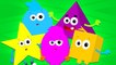 Five Little Shapes - Learning Videos for Preschoolers, Color Song
