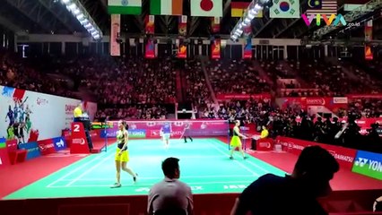 Dukungan Bergemuruh Saat Apriyani/Fadia Gugur ke Semifinal