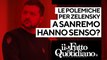 Le polemiche per Zelensky a Sanremo hanno senso? Segui la diretta con Peter Gomez