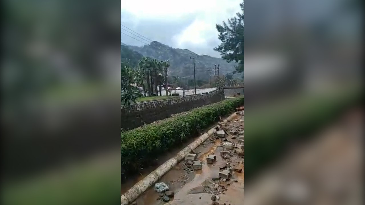Fırtına sonrası afet