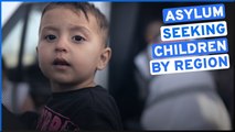 Asylum seeking children: Number of children revealed by region and the reason why children are missing