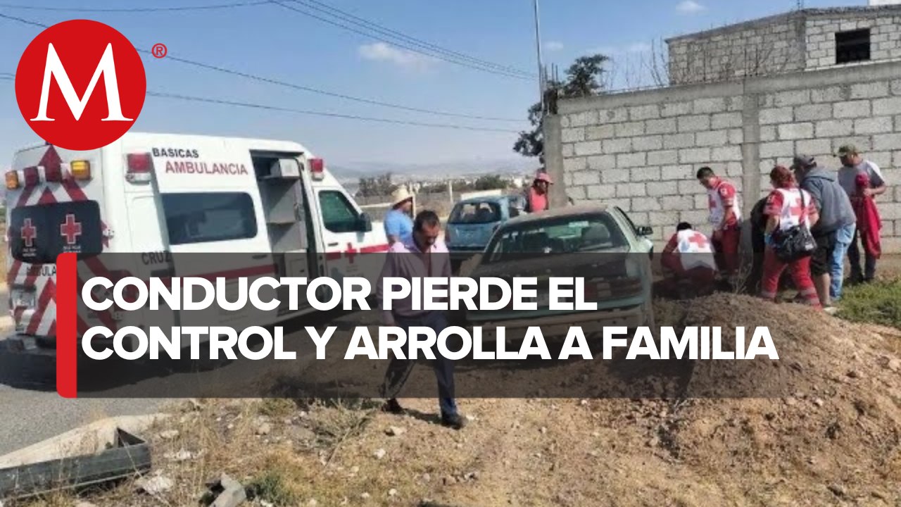 Atropellan a familia en El Huixmí