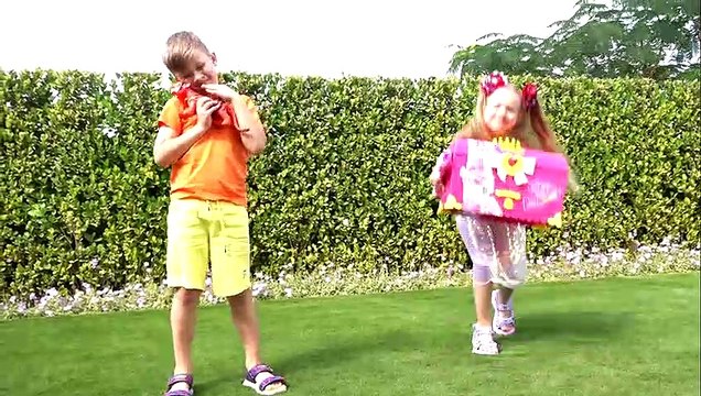 Diana and Roma Big Tiger guards the Music Wishes Box - Adventure Story