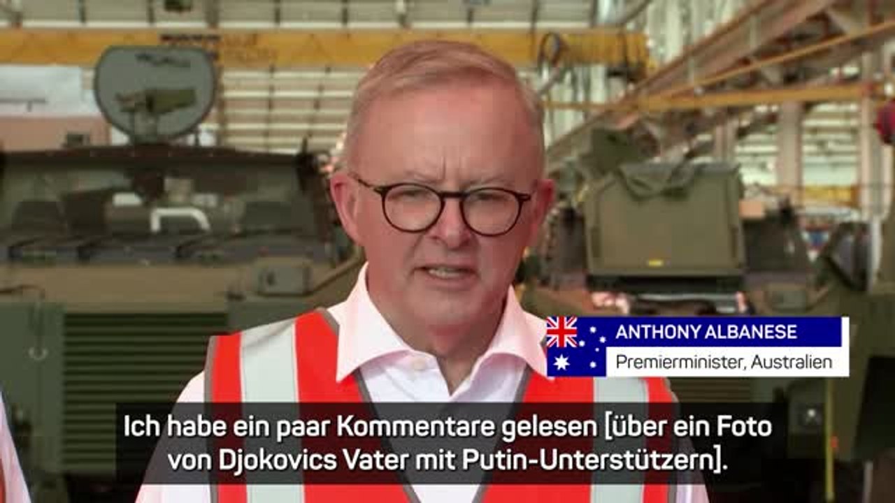 Australien-Premier reagiert auf Djokovic-Eklat