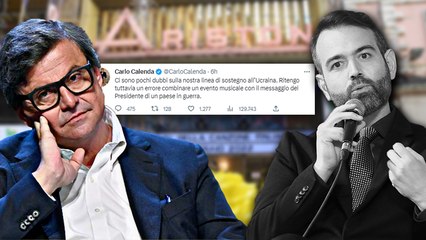 MANIFESTAZIONI CONTRO LA GUERRA DAVANTI ALL'ARISTON: SI ALLARGA IL FRONTE ANTI OSPITATA DI ZELENSKY