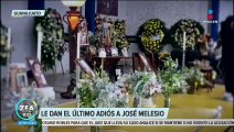 Despiden a José Melesio, joven desaparecido en Zacatecas