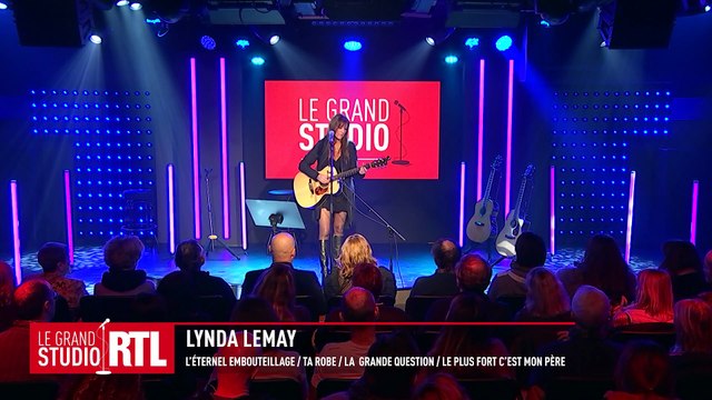 Lynda Lemay - Medley L 'éternel embouteillage /... / c'est mon père (live) - Le Grand Studio RTL