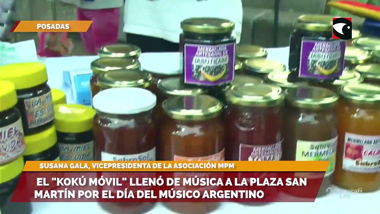 El" Kokú móvil" llenó de música a la Plaza San...
