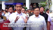 Kala Prabowo Akui Jokowi Berhasil Atasi Ancaman Ekonomi Karena Pandemi Covid-19