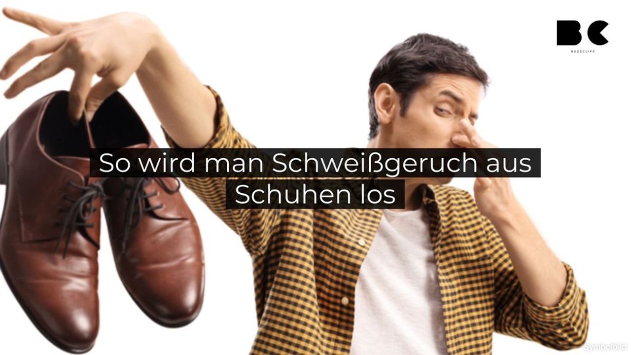 So wird man Schweißgeruch aus Schuhen los