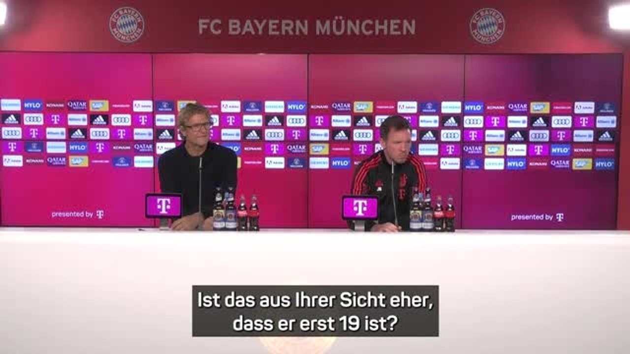 Nagelsmann: Musiala 'braucht Dosenöffner'