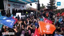 Cumhurbaşkanı Erdoğan, mitingde Cengiz Kurtoğlu'nun 