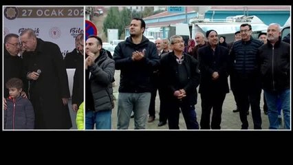 Cumhurbaşkanı Erdoğan, "Bilecik Toplu Açılış Töreni"ne katıldı (2)