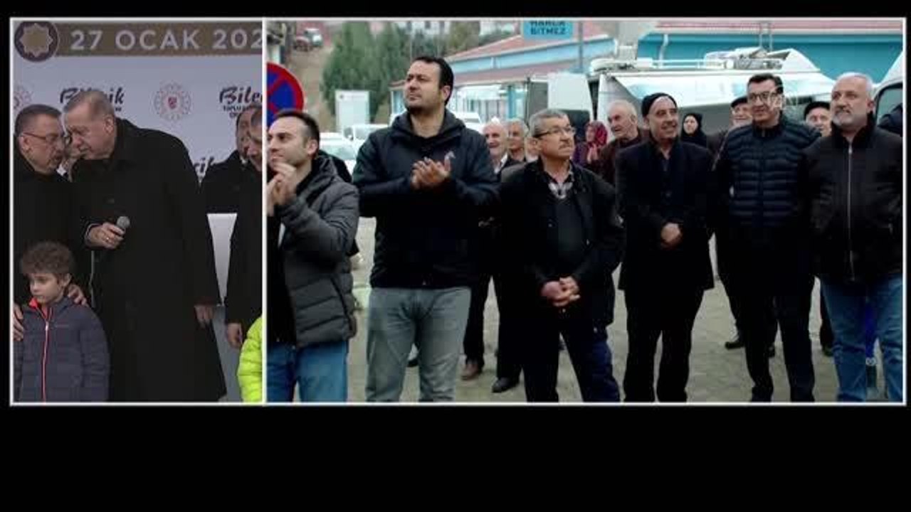 Cumhurbaşkanı Erdoğan, "Bilecik Toplu Açılış Töreni"ne katıldı (2)