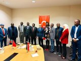Cumhurbaşkanı Başdanışmanı Topçu, Kenya'nın Sıaya Bölge Valisi Orengo'yu ağırladı
