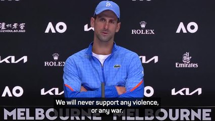 Djokovic defends father over Russian flag photo