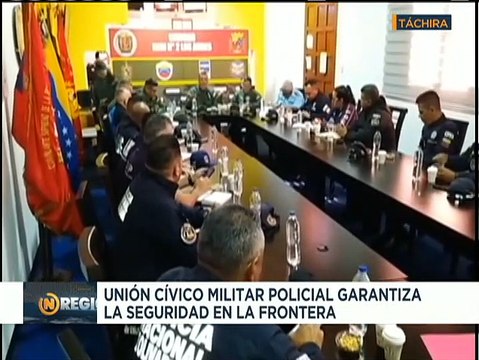 Táchira | En unión cívico-militar-policial garantizan la seguridad en la frontera colombo-venezolana