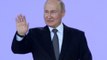 Vladimir Putin's alleged body double wears high heels on University visit