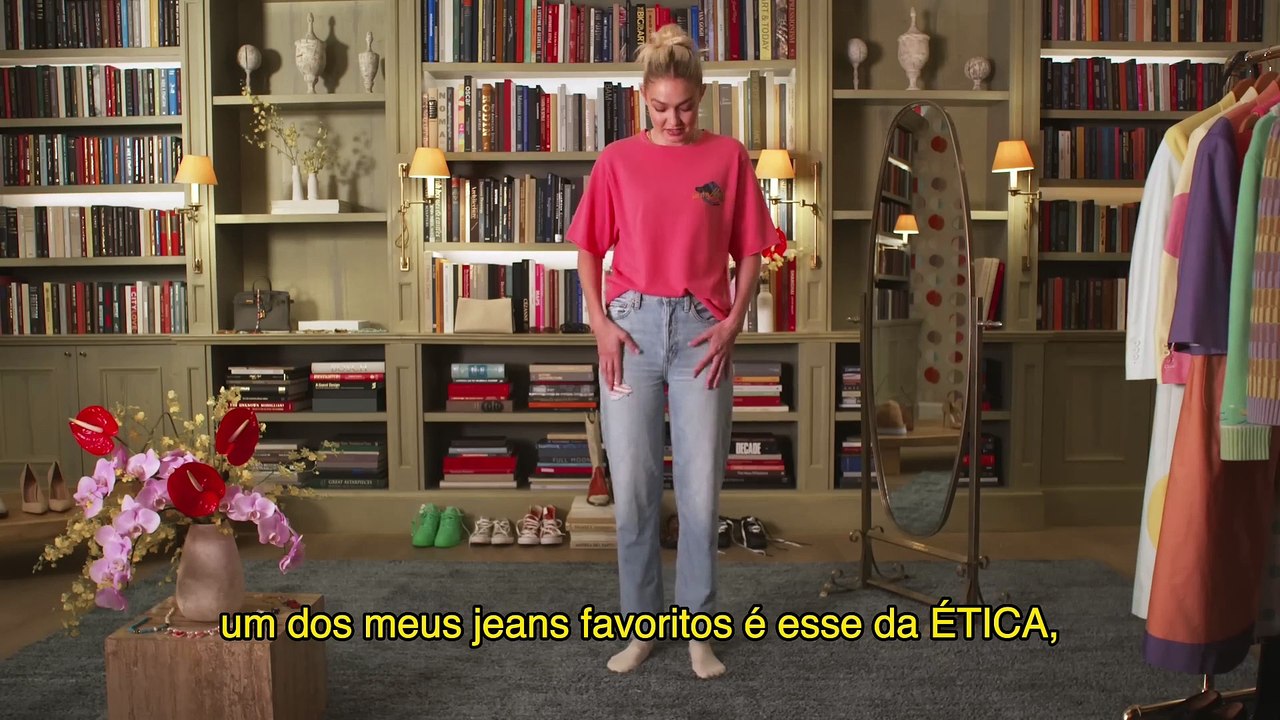 Gigi Hadid para #7Days7Looks da Vogue [LEGENDADO PT/BR]