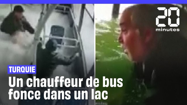 Un bus s'écrase dans un lac en Turquie avec des passagers à bord