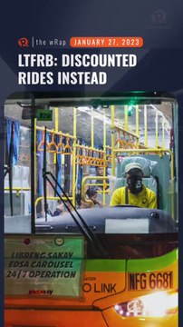 LTFRB: Libreng Sakay likely to be replaced with discounted rides
