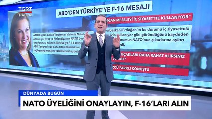 ABD Türkiye'ye F-16'ları Vermek İçin Şart Sundu: NATO Üyeliklerini Onaylayın - Tuna Öztunç