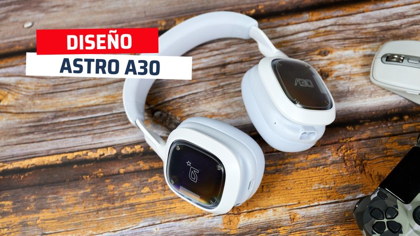 Así son los Astro A30, los auriculares gaming Bluetooth de Logitech