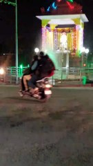 स्थापना दिवस के पर्व की रोशनी से सतरंग हुआ फव्वारा