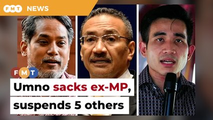Umno sacks KJ, suspends Hisham, Shahril