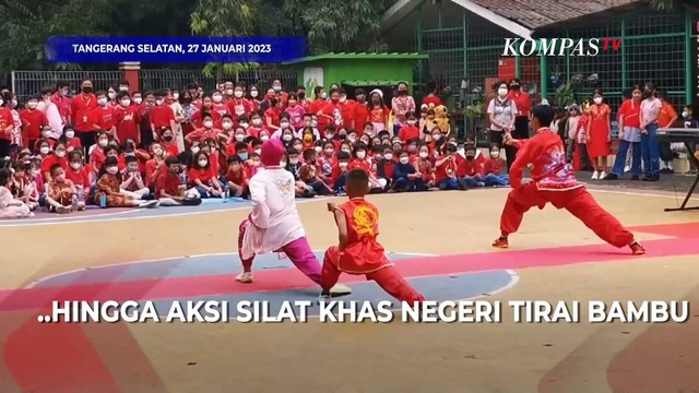 Keseruan Perayaan Imlek di Sekolah Stella Maris BSD, Upaya Kenalkan Budaya China