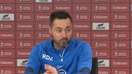 Brighton's DeZerbi on Caicedo and Liverpool FA Cup clash (full presser)