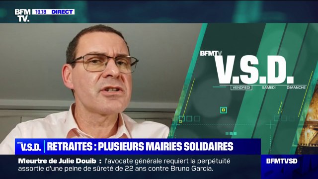 Je serai présent si jamais il se passait quelque chose sur la commune : Stéphane Denoyelle (PCF) va fermer sa mairie mardi contre la réforme des retraites