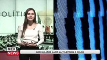 HACE 60 AÑOS NACIÓ LA TELEVISIÓN A COLOR