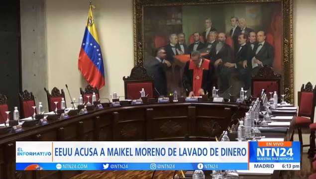 Lavado de dinero y sobornos : las acusaciones que pesan sobre el magistrado chavista Maikel Moreno