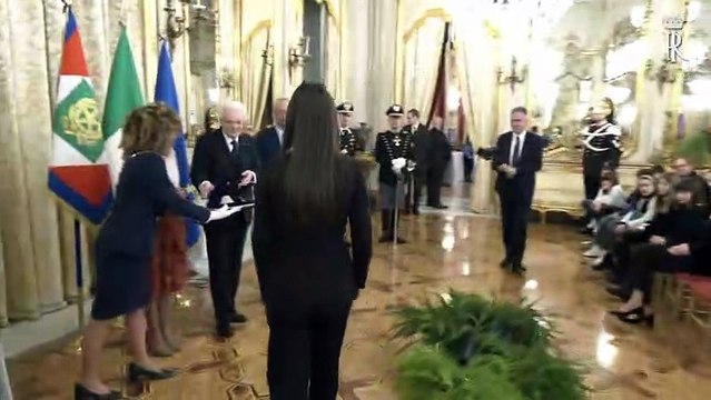 Giornata della Memoria, gli studenti del Liceo Bertacchi di Lecco premiati dal Presidente Mattarella al Quirinale per il progetto: un memory della Shoah