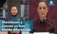 Claudia Sheinbaum y Sandra Cuevas, los pleitos entre ambas
