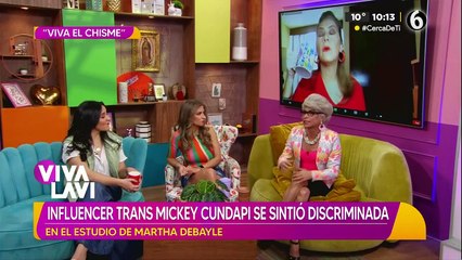 Influencer revela se sintió discriminada en el estudio de Martha Debayle